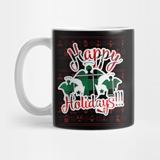 Happy Holidays Angels Mug